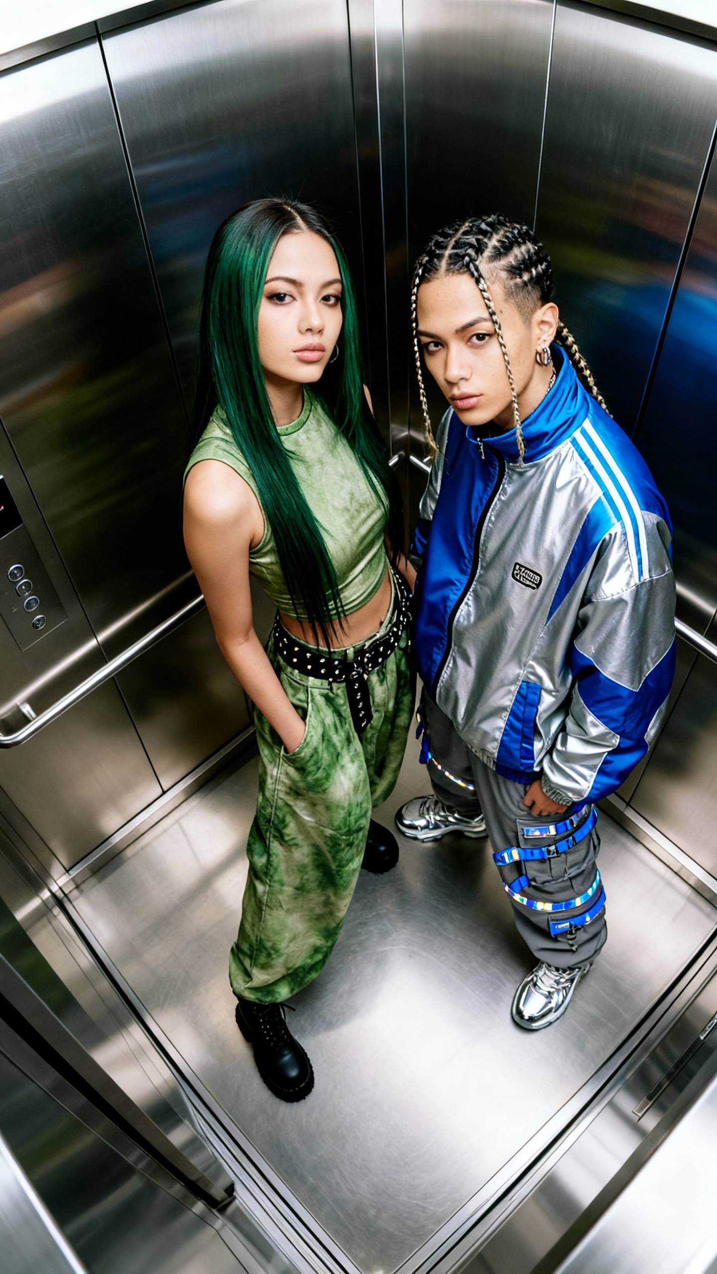 Fashion Elevator Bird’s-Eye Shot