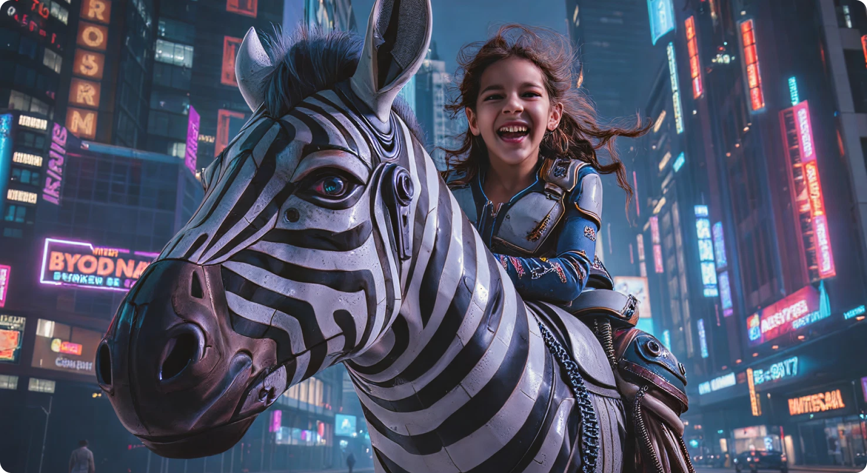 Cyberpunk Style Output Image