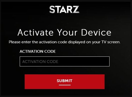 starz.com/activate